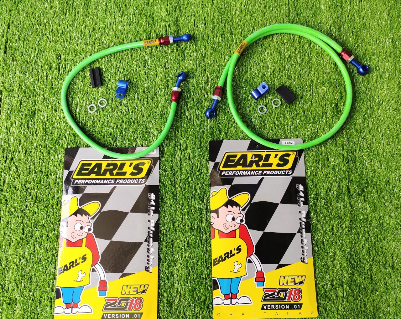 Dây dầu EARLS thái lan trước và sau gắn xe Exciter -1 cặp dây dầu giá sale
