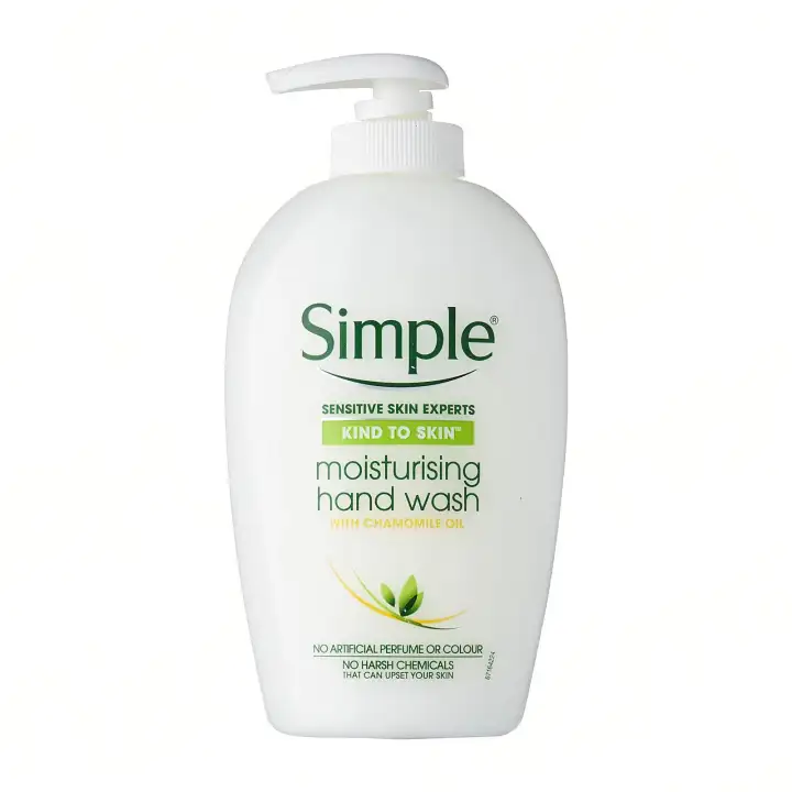 simple moisturising hand wash