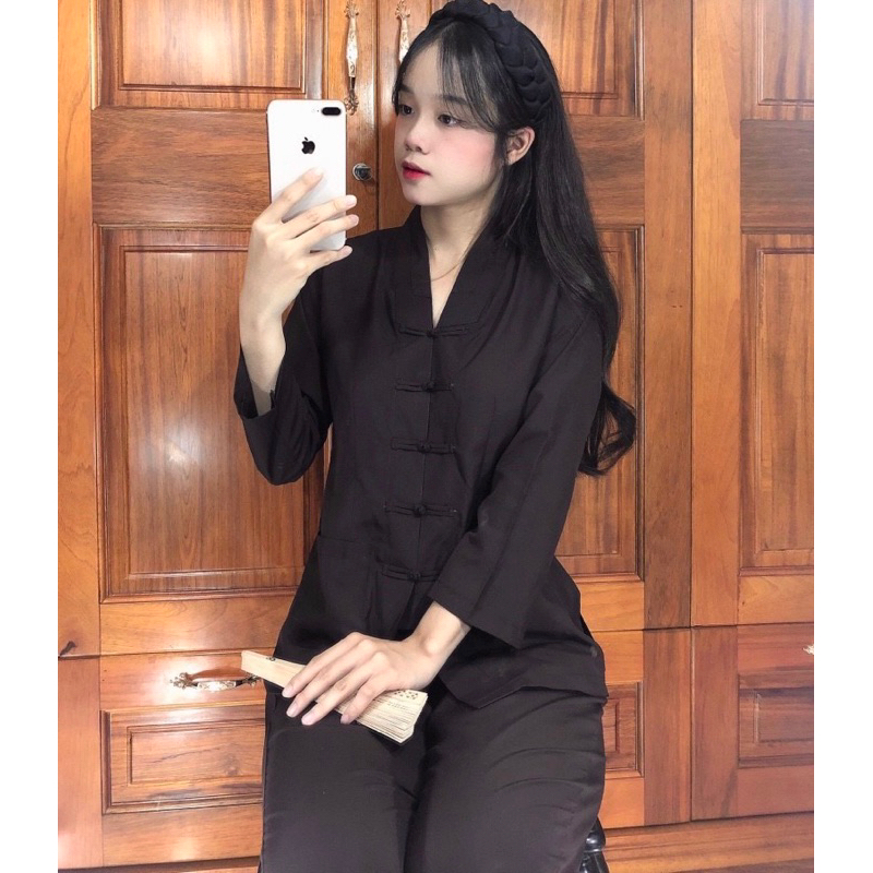 Đồ Lam Đi Chùa # La Hán Nữ