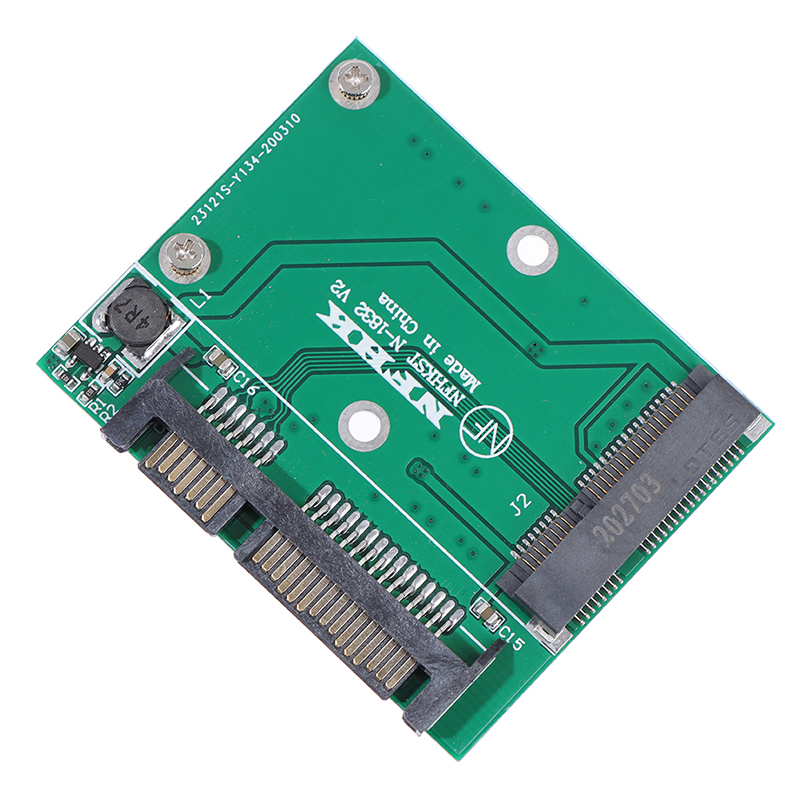 Standard MSATA SSD to 2.5 Inch SATA Adapter Converter Card Board Laptop Desktop. 