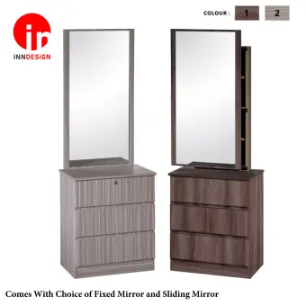 Myviv Fixed Sliding Dressing Table Dresser Free Delivery And