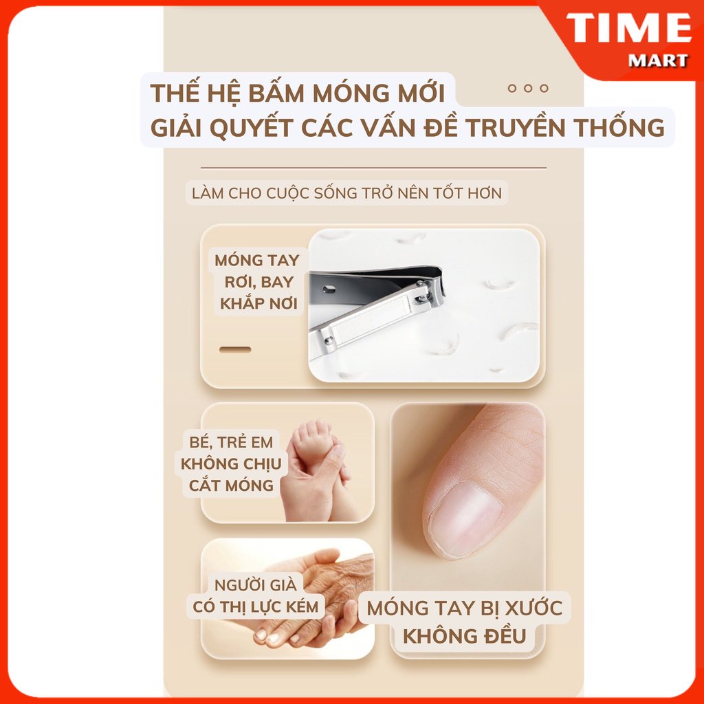 [ CHÍNH HÃNG ] Máy cắt dũa móng Pro, cắt móng tay dũa nano, chà móng sước, làm bóng [ TIME_MART]