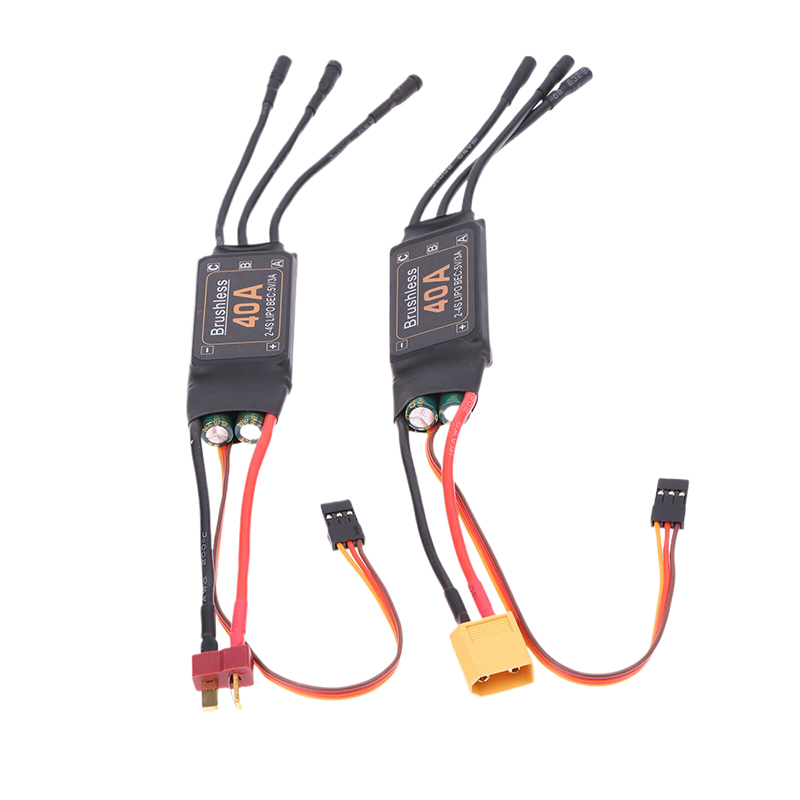 Mitoot Brushless 40A Speed ESC Controller 2-4S With 5V 3A UBEC For RC FPV Quadcopter RC Aircraft Helicopter. 