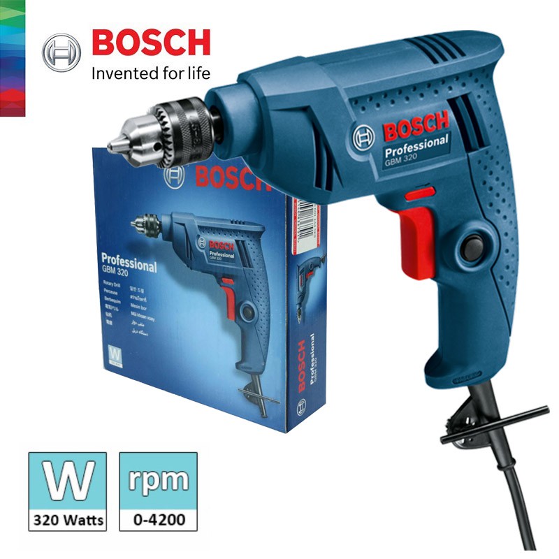 [Chính Hãng] Máy Khoan Vặn Vít Bosch GBM 320