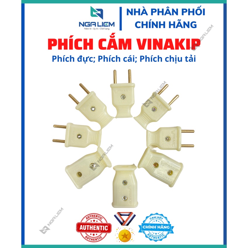 Phích Cắm Đực (PC19) + Phích Cắm Cái (DN09) VINAKIP