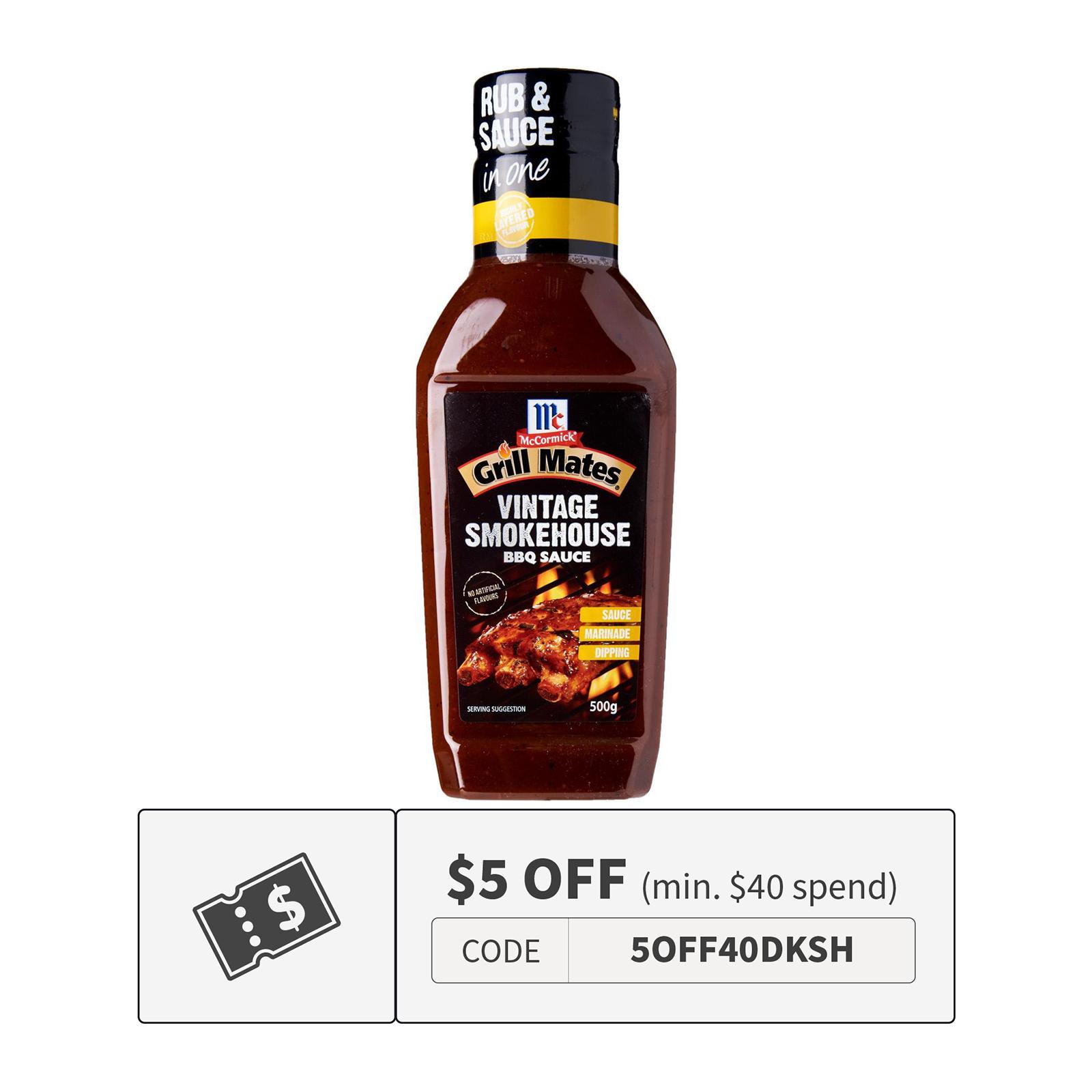 Mccormick Grill Mates Vintage Smokehouse Bbq Sauce Lazada Singapore