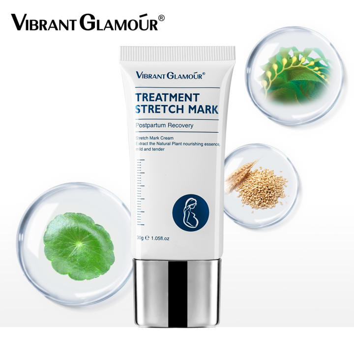 VIBRANT GLAMOUR kem rạn da phụ nữ sau sinh Ngăn ngừa rạn da Loại bỏ vết rạn da giảm sẹo làm sáng sắc tố dưỡng ẩm sửa 30g