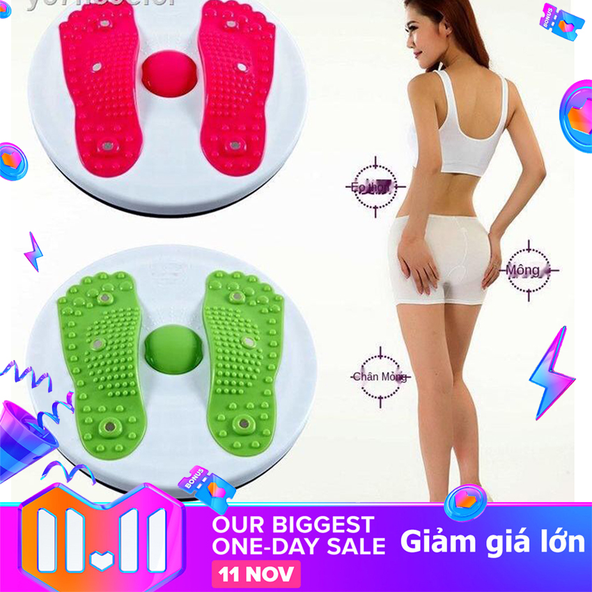 Đĩa xoay eo tập thể dục 360 độ thanh xuân,eo thon gọn xinh xắn có 10 người yêu