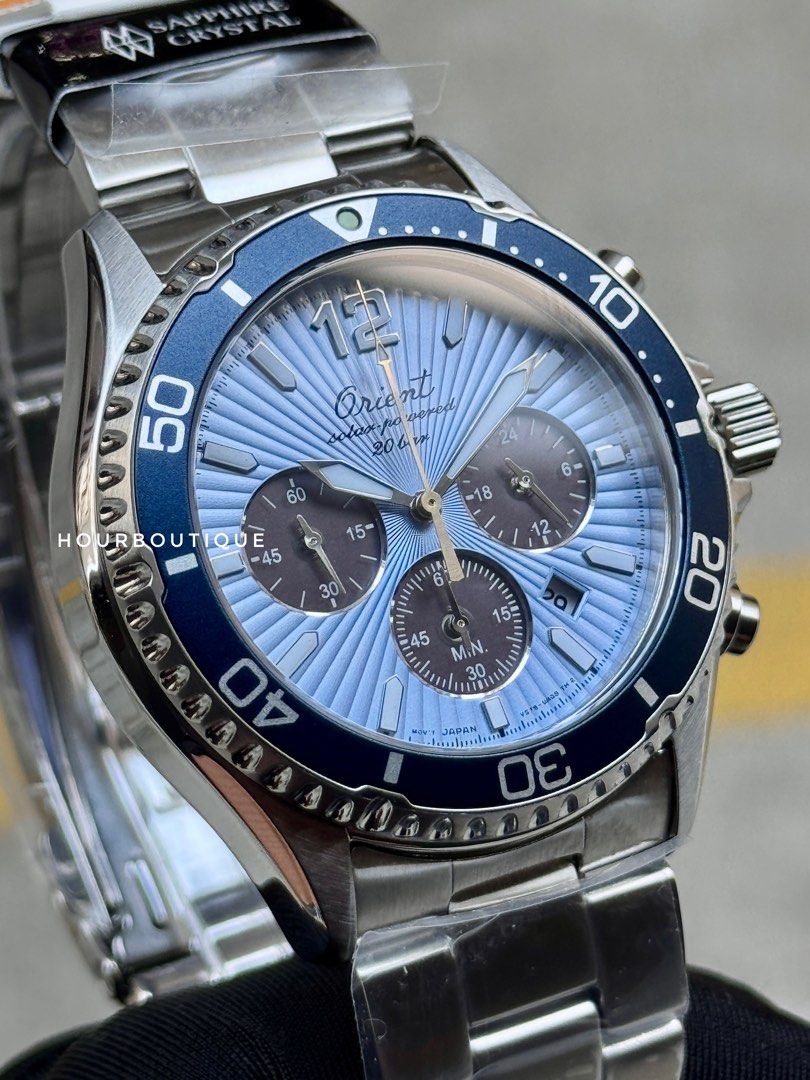 Brand New Orient Mako Solar Chronograph 75th Anniversary Divers