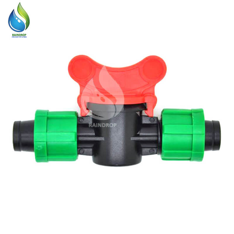 Van khóa nối thẳng 2 đầu ren vặn 16