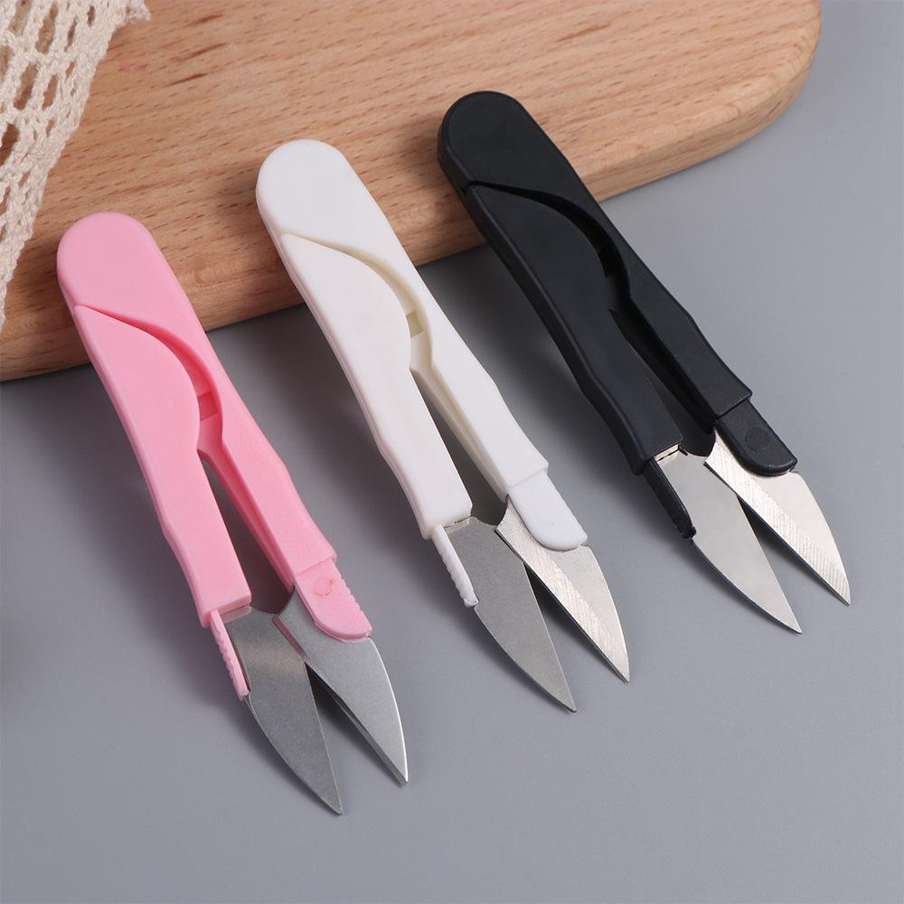 【Free Returns】 Thread Clippers U Shape Scissors Yarn Mini Tailor. 