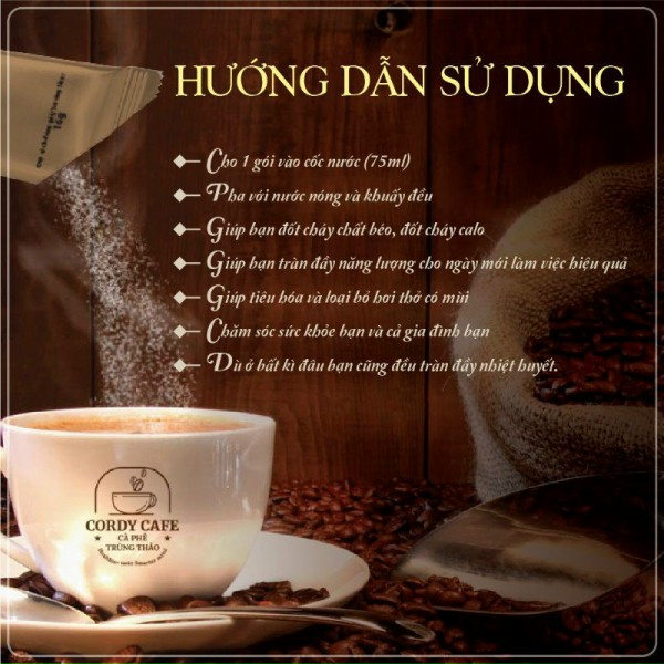 Cà Phê Thiên Sư - Cà Phê Trùng Thảo TIENS