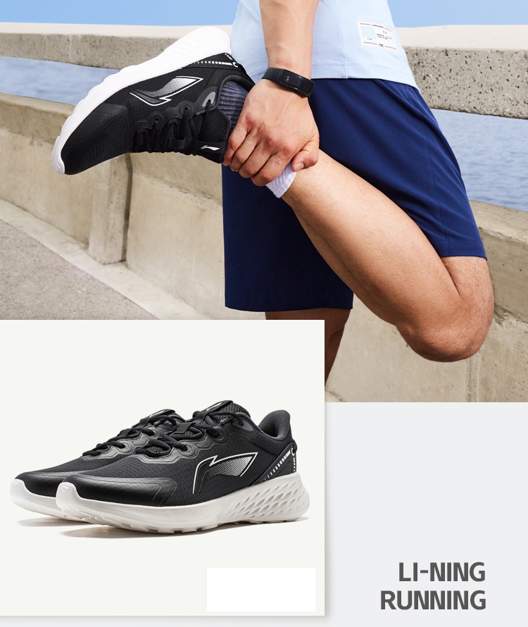 Giầy Chạy Bộ Nam LINING ARST047 Chính Hãng