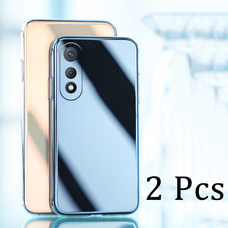 2 Pieces Phone case For Tecno Pova Curve 5G Back cover Soft Transparent Anti-oxidation Clear Silicone Cover For Tecno Pova Curve Cover cases.