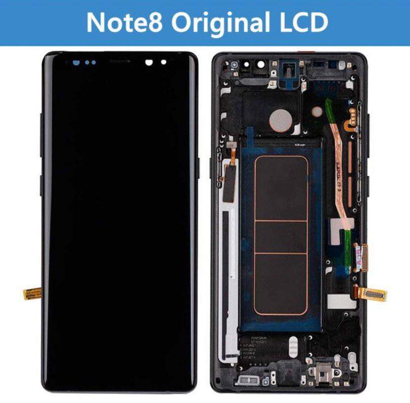 หน้าจอสัมผัส LCD พร้อมกรอบ สําหรับ Samsung Galaxy Note8 N950F N950U ...