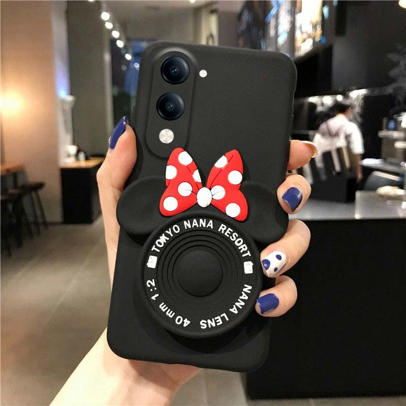 New Phone case Vivo Y19S GT Y29T Y29S Y04 Back cover Fashionable Cartoon Mickey Mirror Dustproof Smooth For Vivo Y29T Y29S Y04 Y19S GT 5G case. 