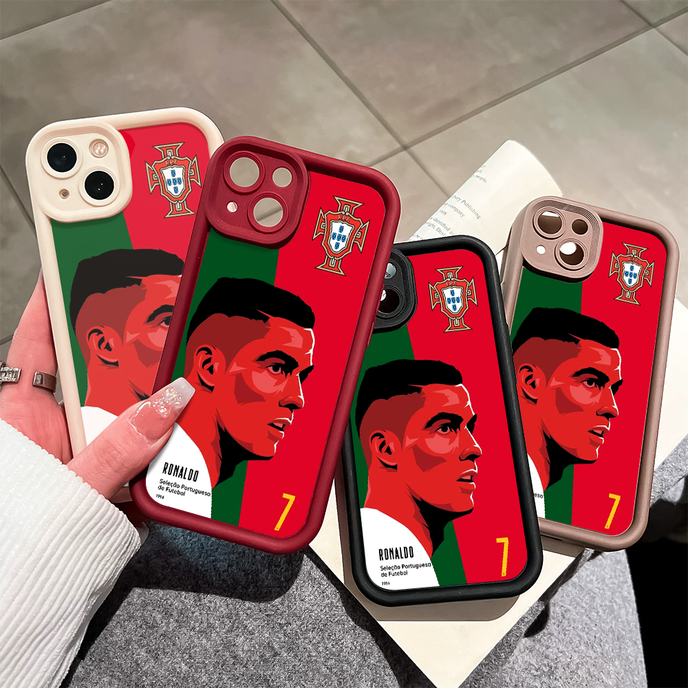 Hontinga for Redmi 14C Back Cover Cristiano Ronaldo Pattern Case