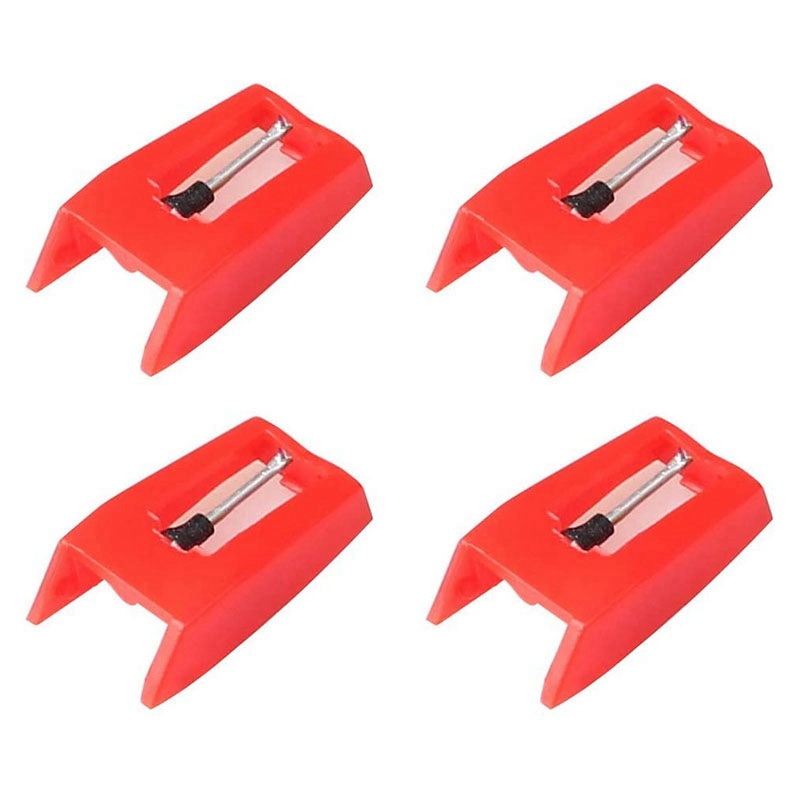 4 Pcs Record Player Needles, Universal Replacement Stylus Needles Replacement Stylus Needles for Vinyl Record Player