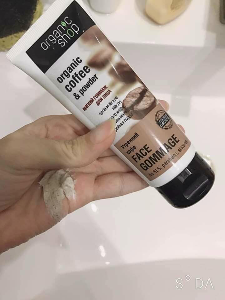 TẨY TẾ BÀO CHẾT CÀ PHÊ ORGANIC