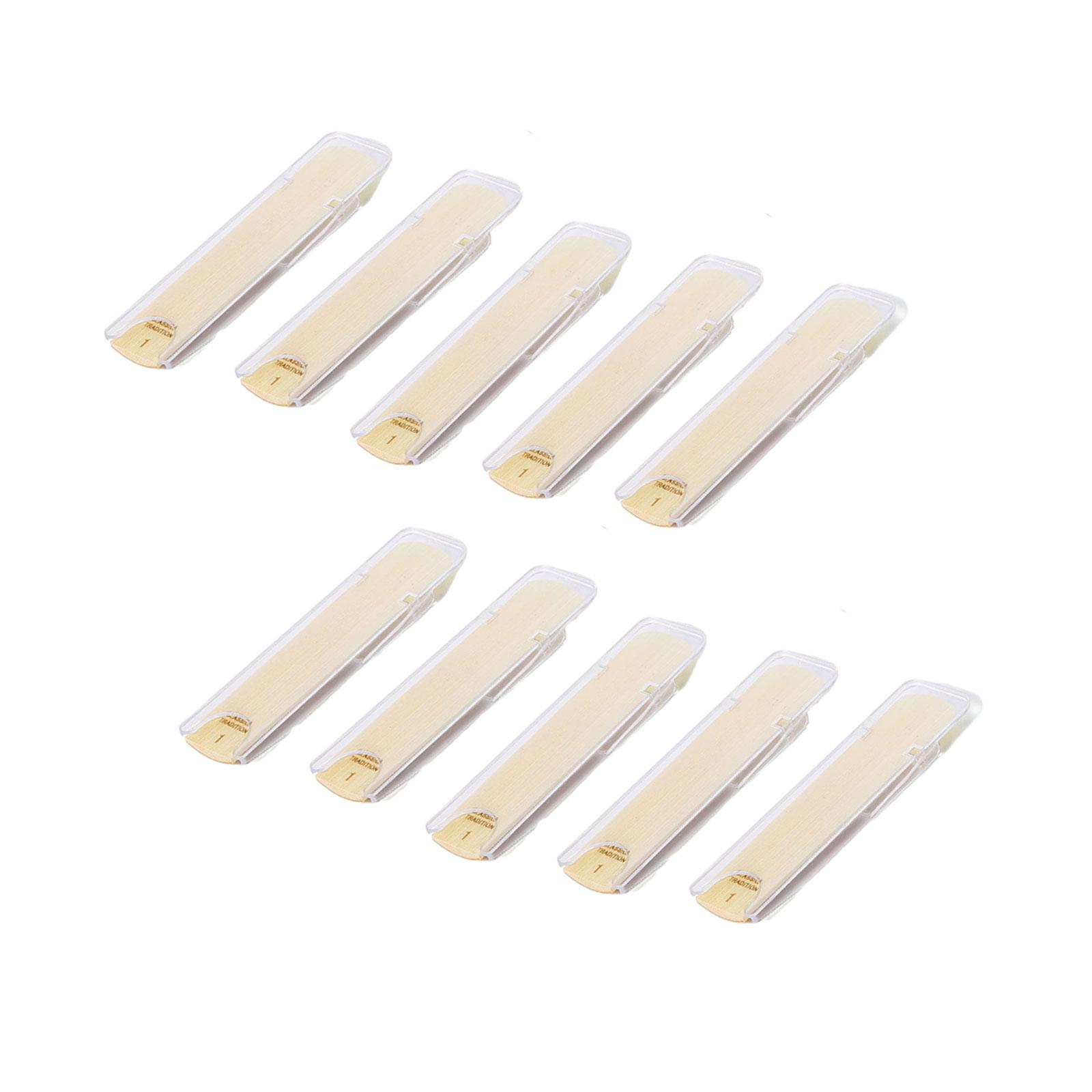 BNMUSIC 10x Clarinet Reeds Perfect Practice Tool Replacements for Player Beginner