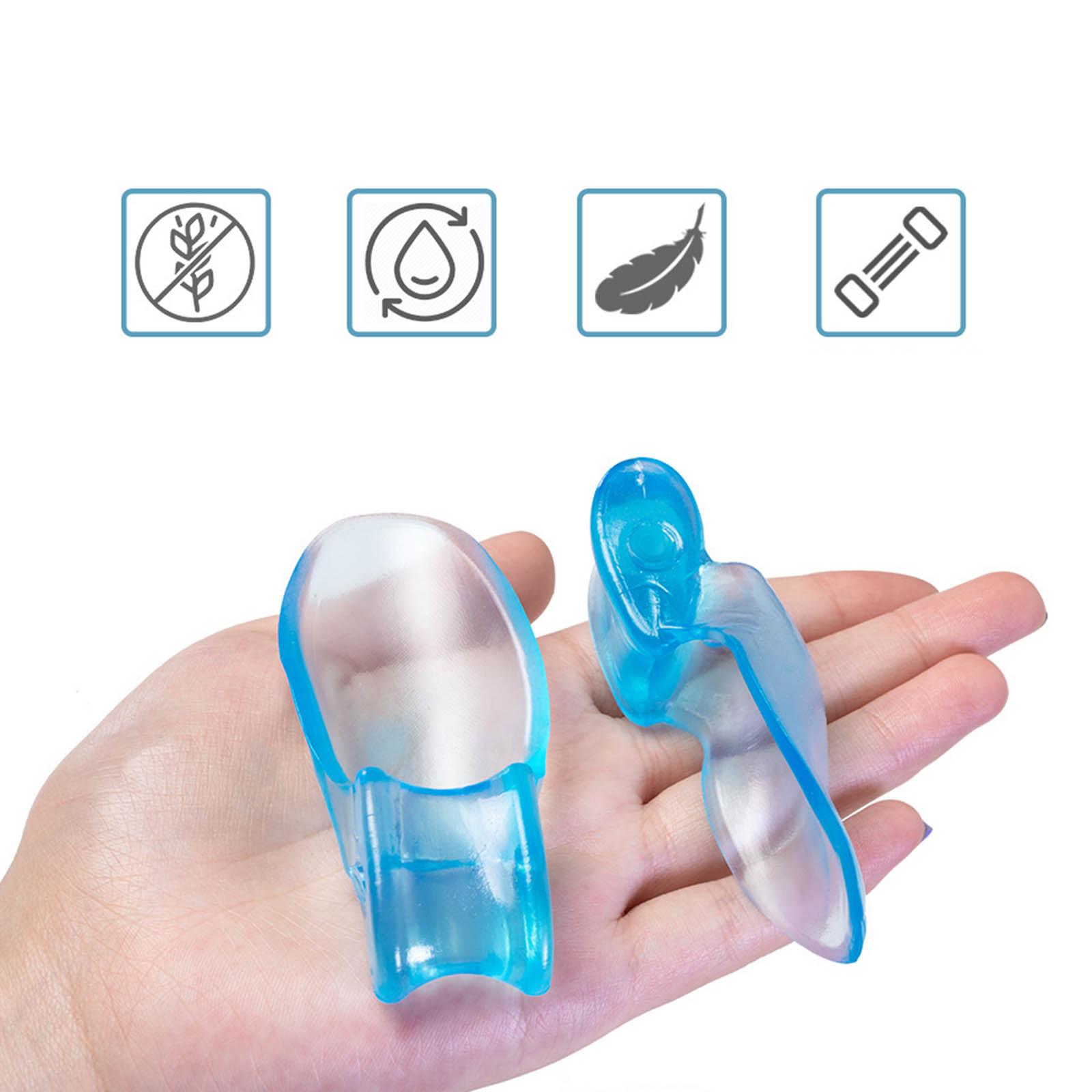 Baosity BaosityBig Toe Bunion Guard, Bunion Pad Spacer Protector Toe Separator, for Overlapping Toes