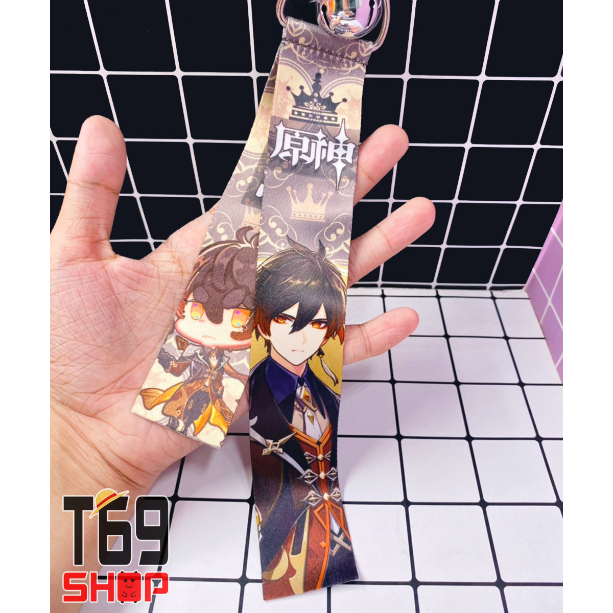 [49 mẫu] Móc khóa dây chuông game Genshin Impact [T69 Shop]