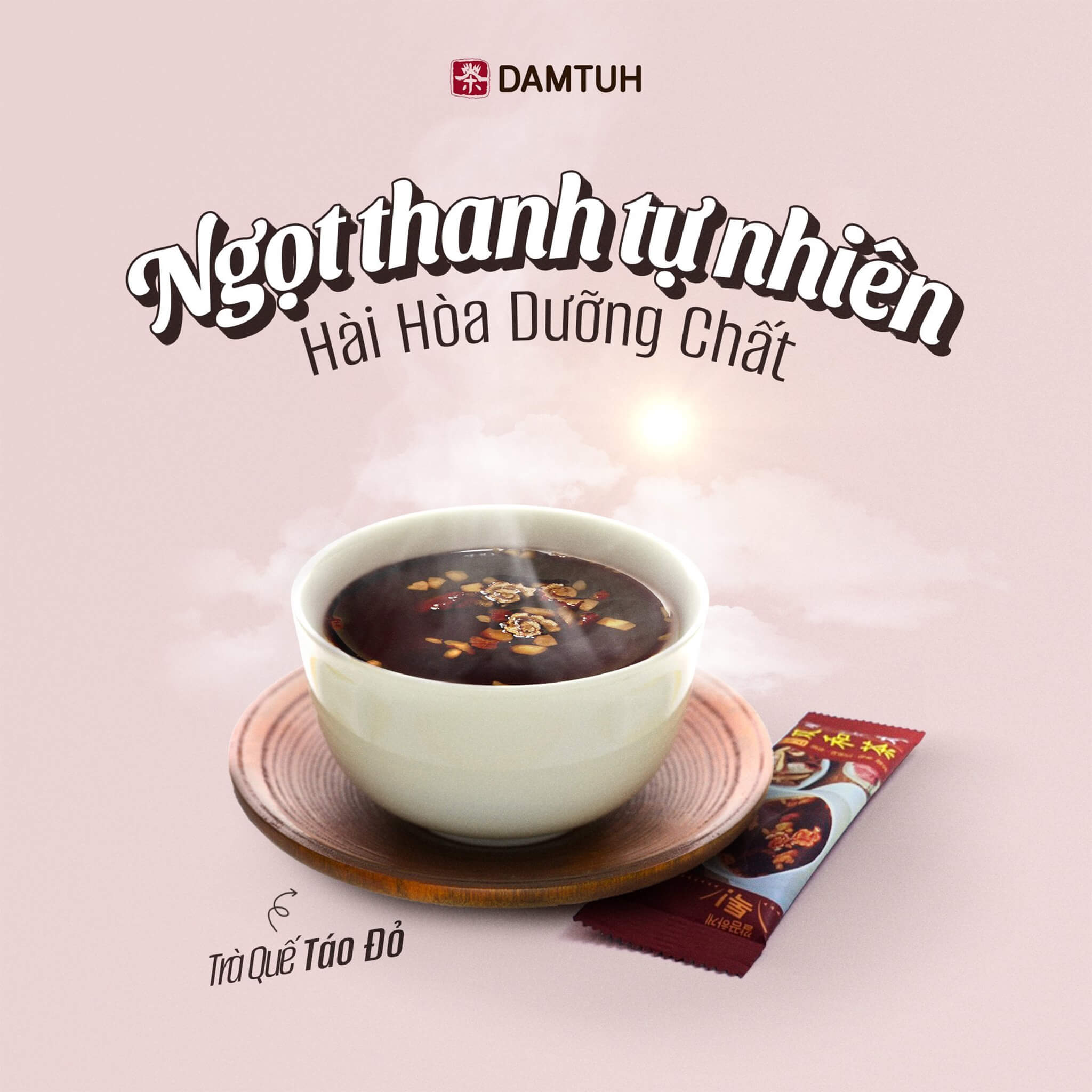 Trà táo đỏ Damtuh Hàn Quốc 225g (15 gói)