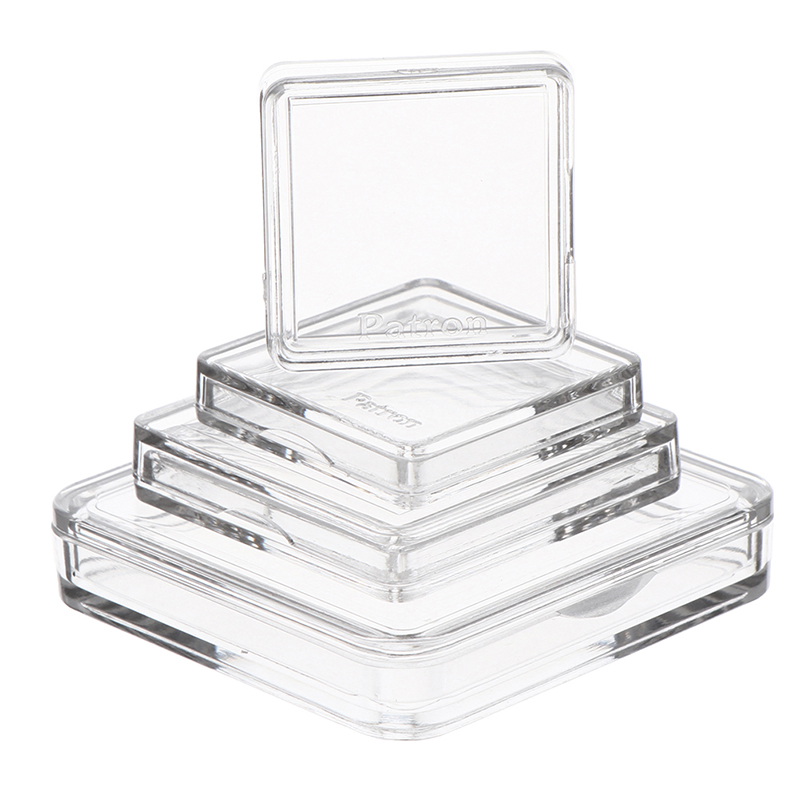10PCS Square Clear Plastic Protector Containers Case For Token Board Game Holder Boxes Cards Collection. 