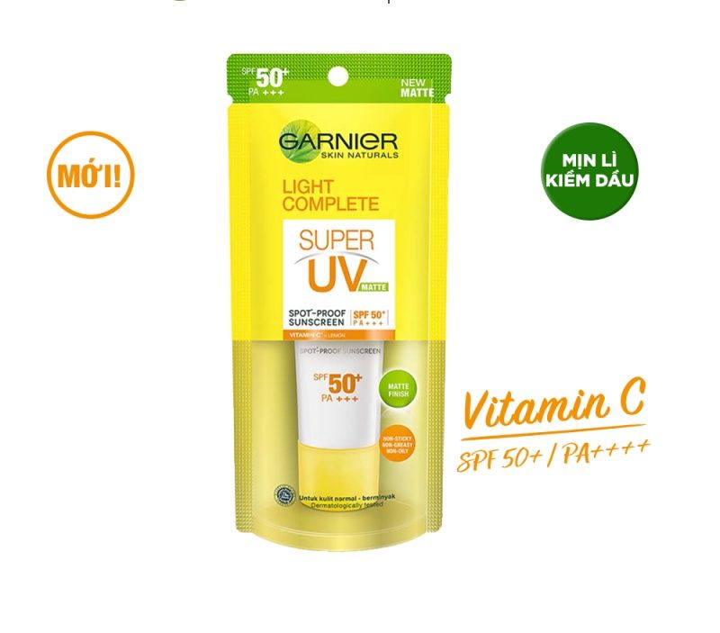 combo 5 sản phẩm chăm sóc da GARNIER  như hình ảnh