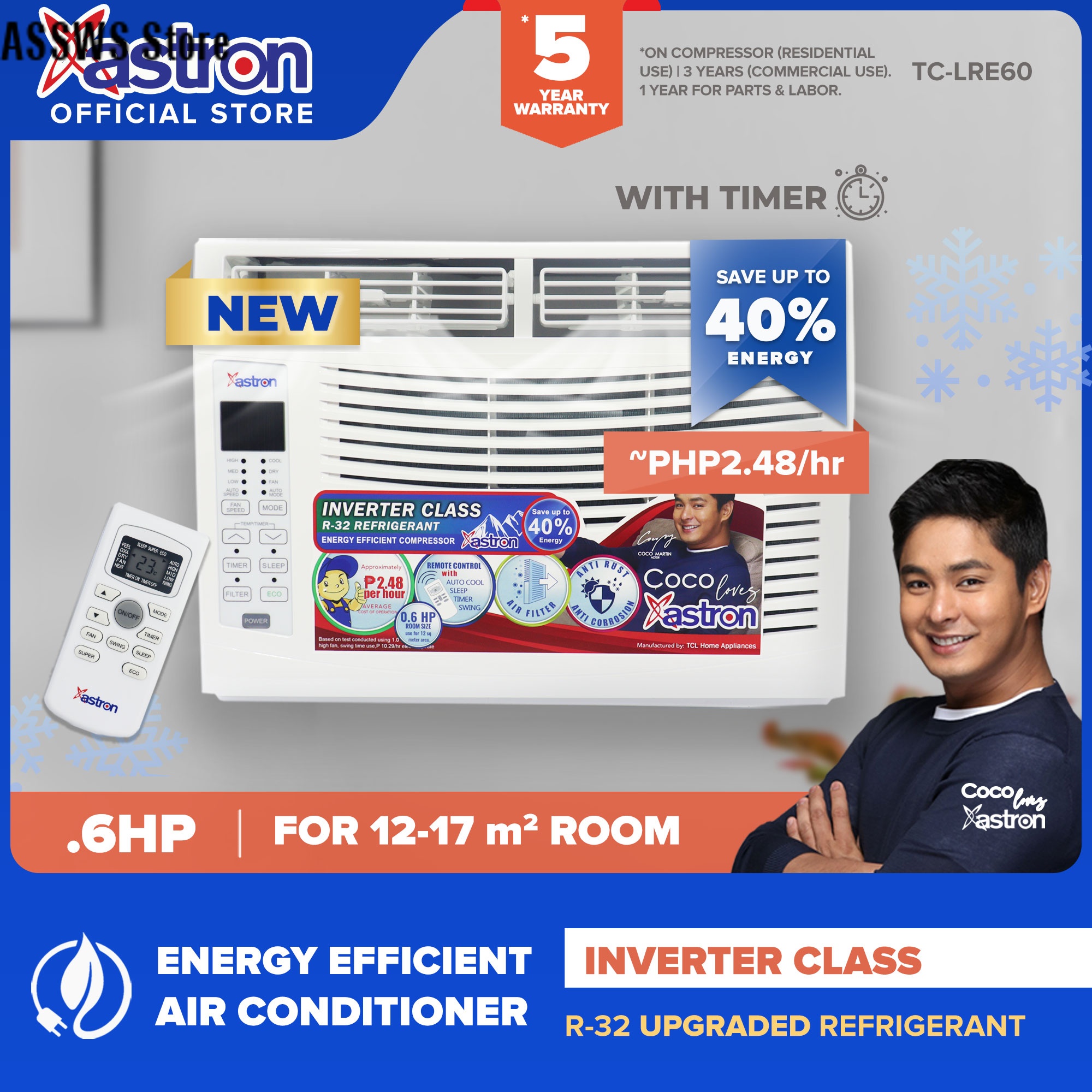 astron 6hp aircon review