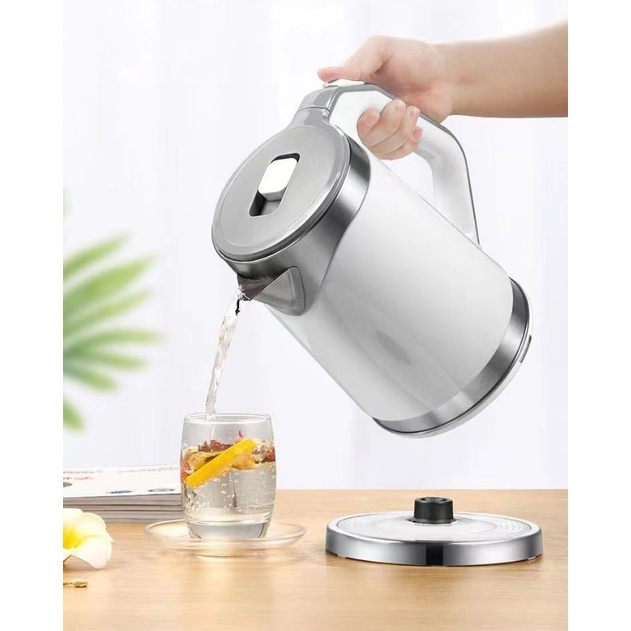 [2.5 Lít] Ấm đun siêu tốc, Bình đun nước siêu tốc 2.5L - Bảo Hành 1 Năm