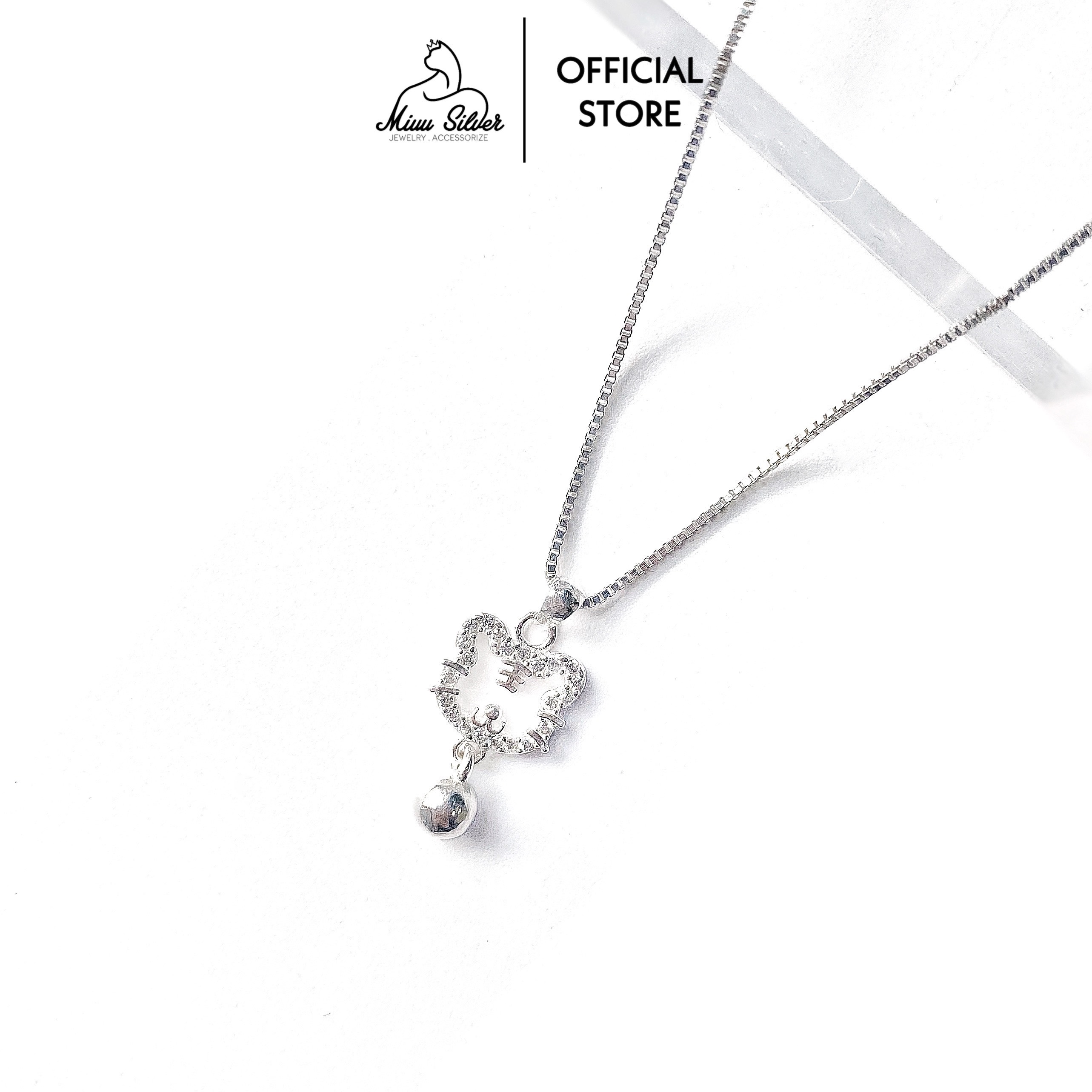 Dây chuyền bạc Miuu Silver, vòng cổ nữ Kim Dần