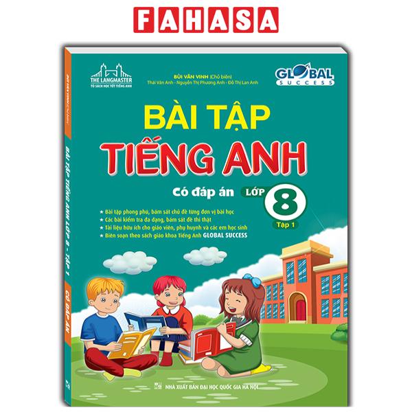 Fahasa - global success - bài tập tiếng anh lớp 8 - tập 1