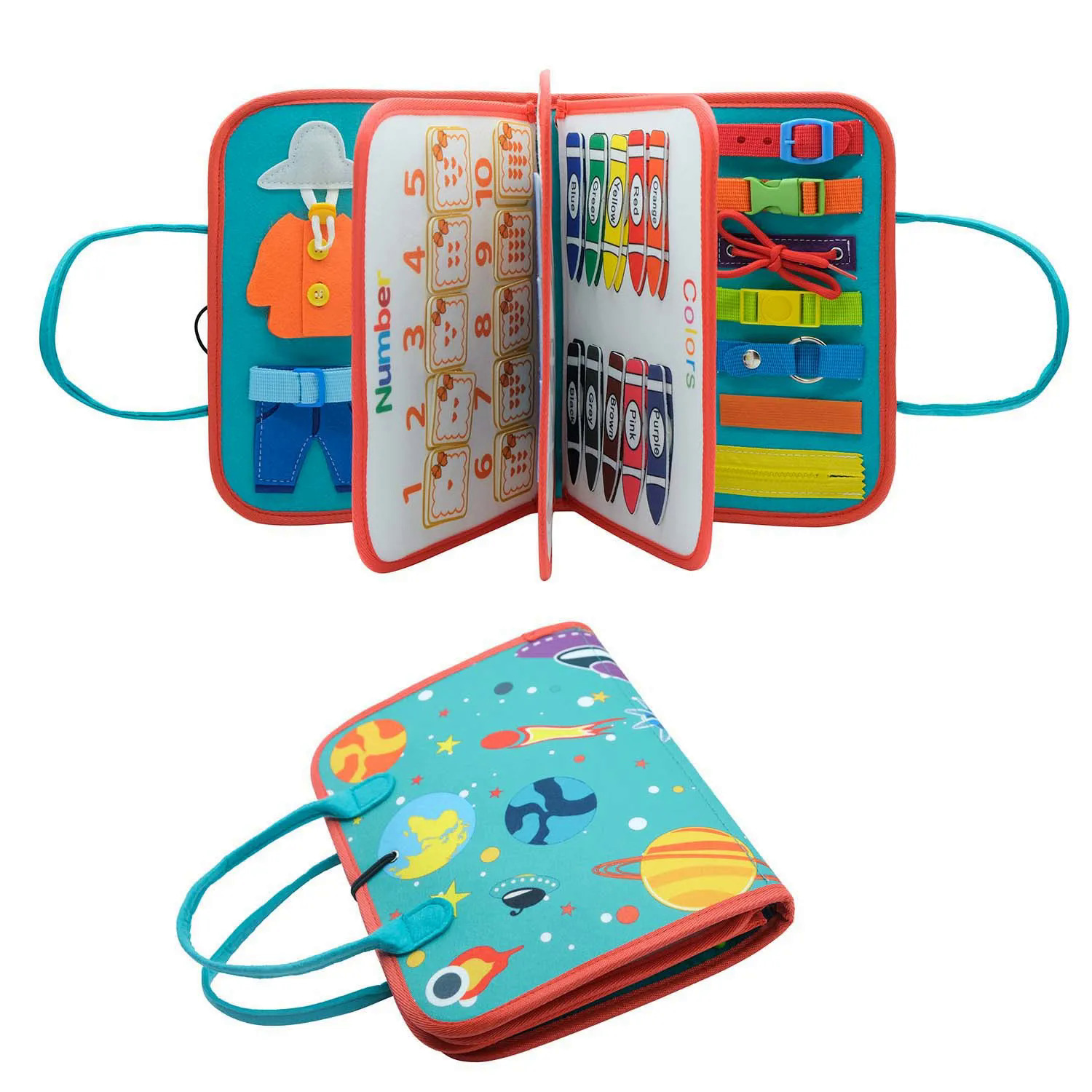 Toddler Montessori bận rộn Hội Đồng Quản trị cho các lứa tuổi 1-3 bận rộn cảm giác đồ chơi giáo dục Du Lịch Đồ chơi