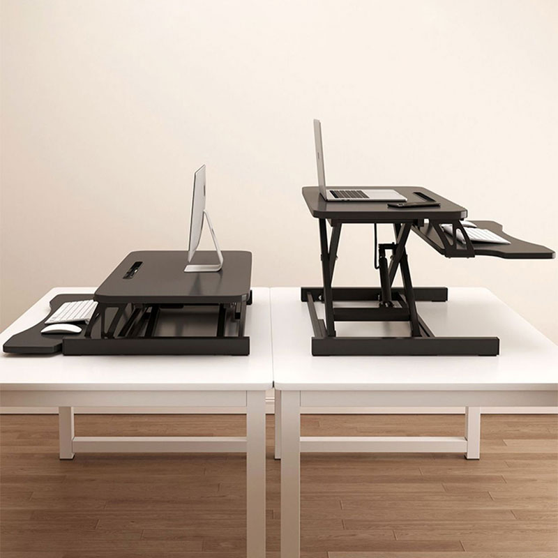 ZUOGUAN Standing desk foldable lift computer lift table workbench notebook heightening stand desktop
