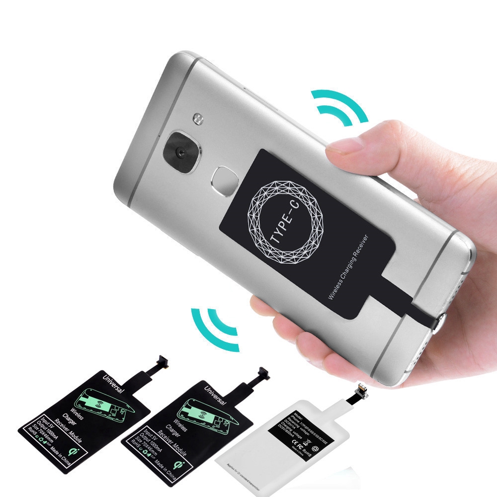 USB Wireless Charger Universal Android USB Type-C  Wireless Charger Adapter Receiver Module