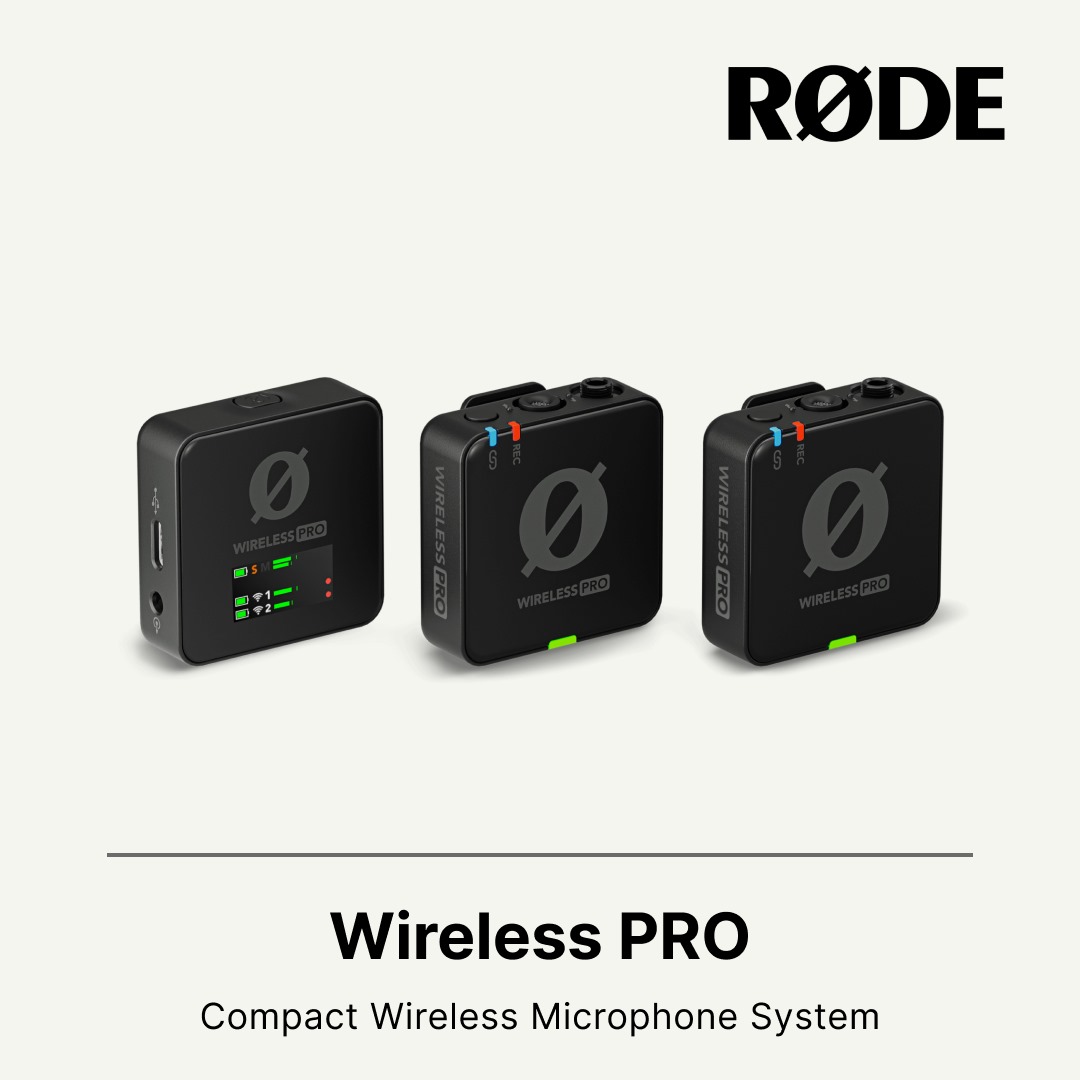 Rode Wireless Pro Compact Wireless Microphone System | Lazada Singapore