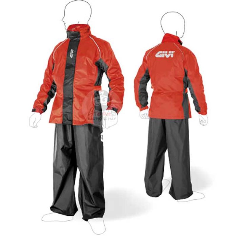 [GIVI chính hãng] Áo mưa bộ Givi RRS08 cao cấp