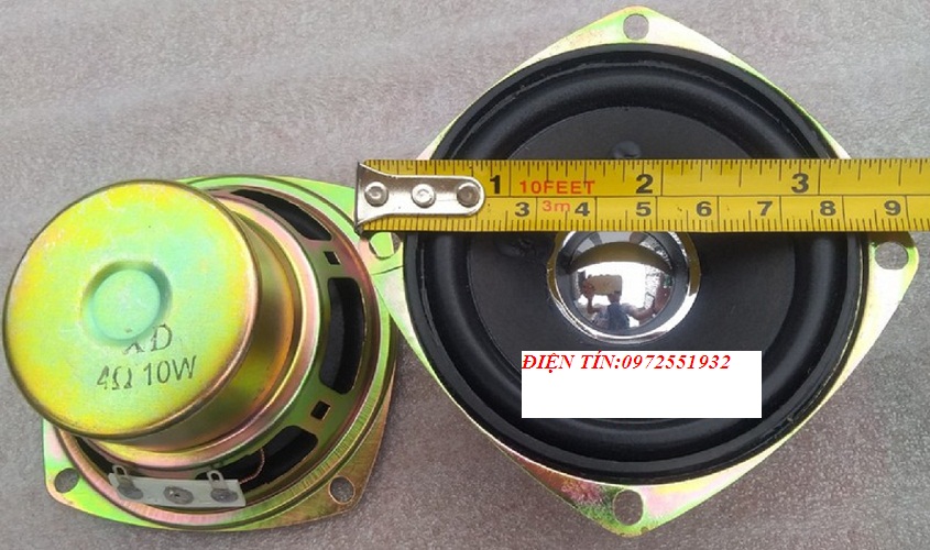 Loa bass- sub  vi tính chiều ngang 8cm đường chéo 9.8cm -1 chiếc