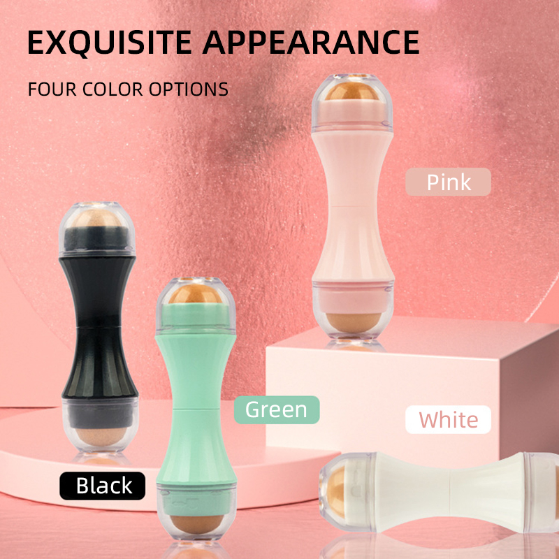 Natural Volcanic Face Roller Absorbing 2 in 1 Oil Control Matte Makeup ...
