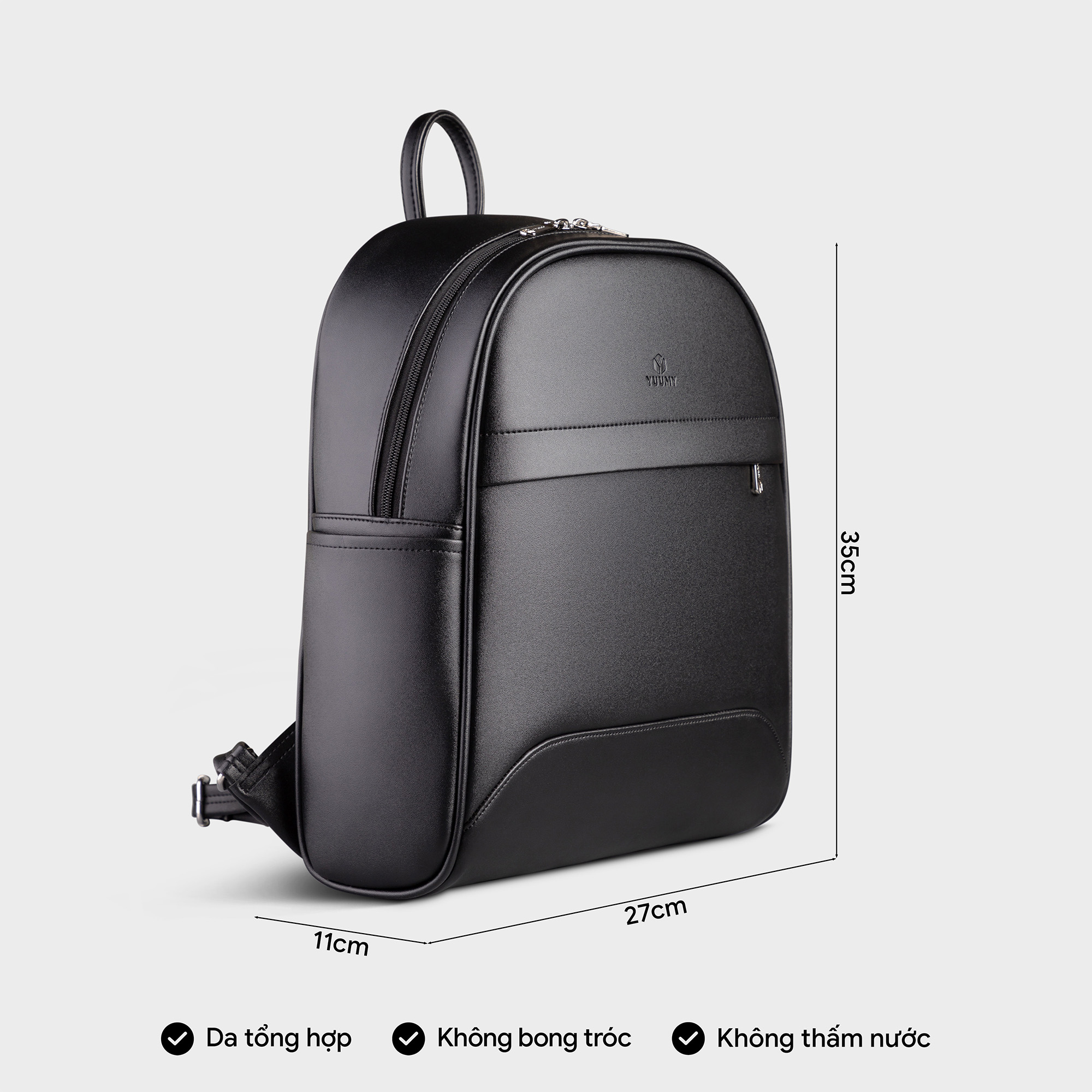 Balo Yuumy (Thời trang nữ công sở cỡ lớn - Balo da Seasand YBA75)