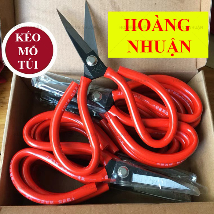 Kéo mổ túi màu đỏ