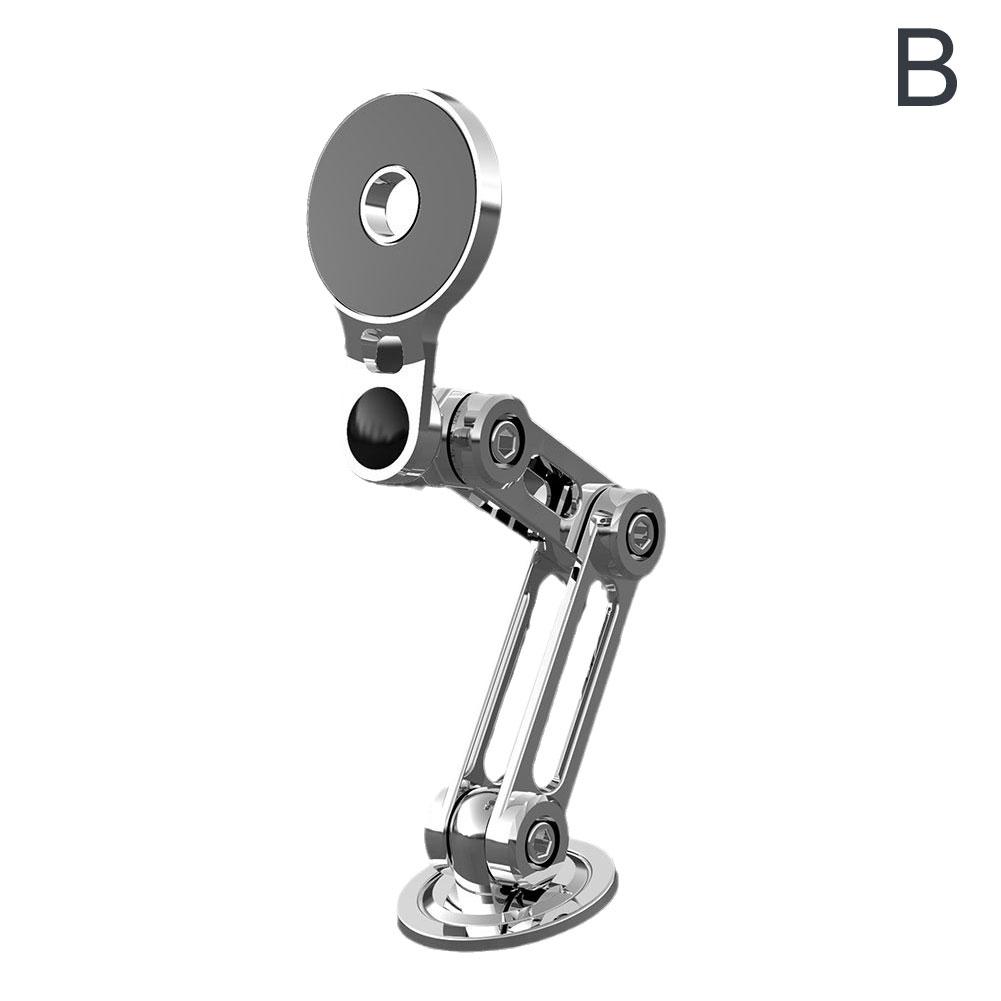 For Magsafe Magnetic Suction Car Phone Holder Mechanical Arm Rotatable Adjustable Mobile Phone Bracket For 1413 Sams C5Y2