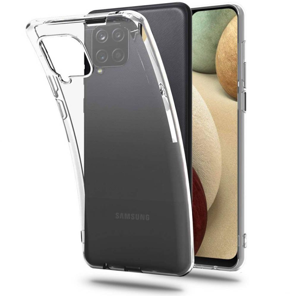 Ốp dẻo trong suốt cho Samsung Galaxy A12 (Hàng loại A)