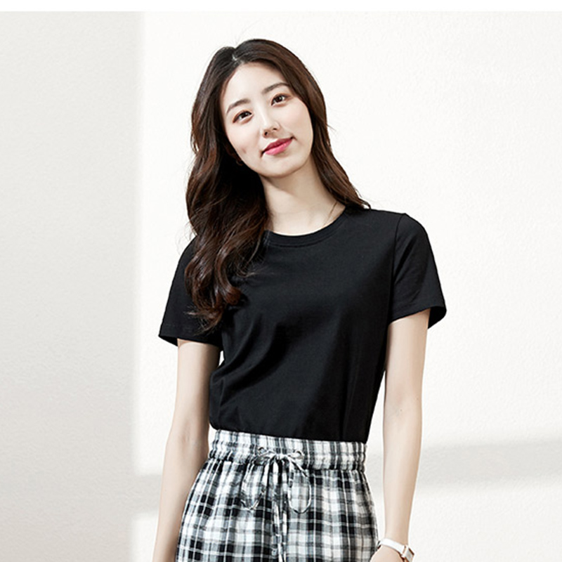 ÁoThun Nữ Cotton Lạnh Co Dãn 4 Chiều Mềm Mịn Thoáng Mát