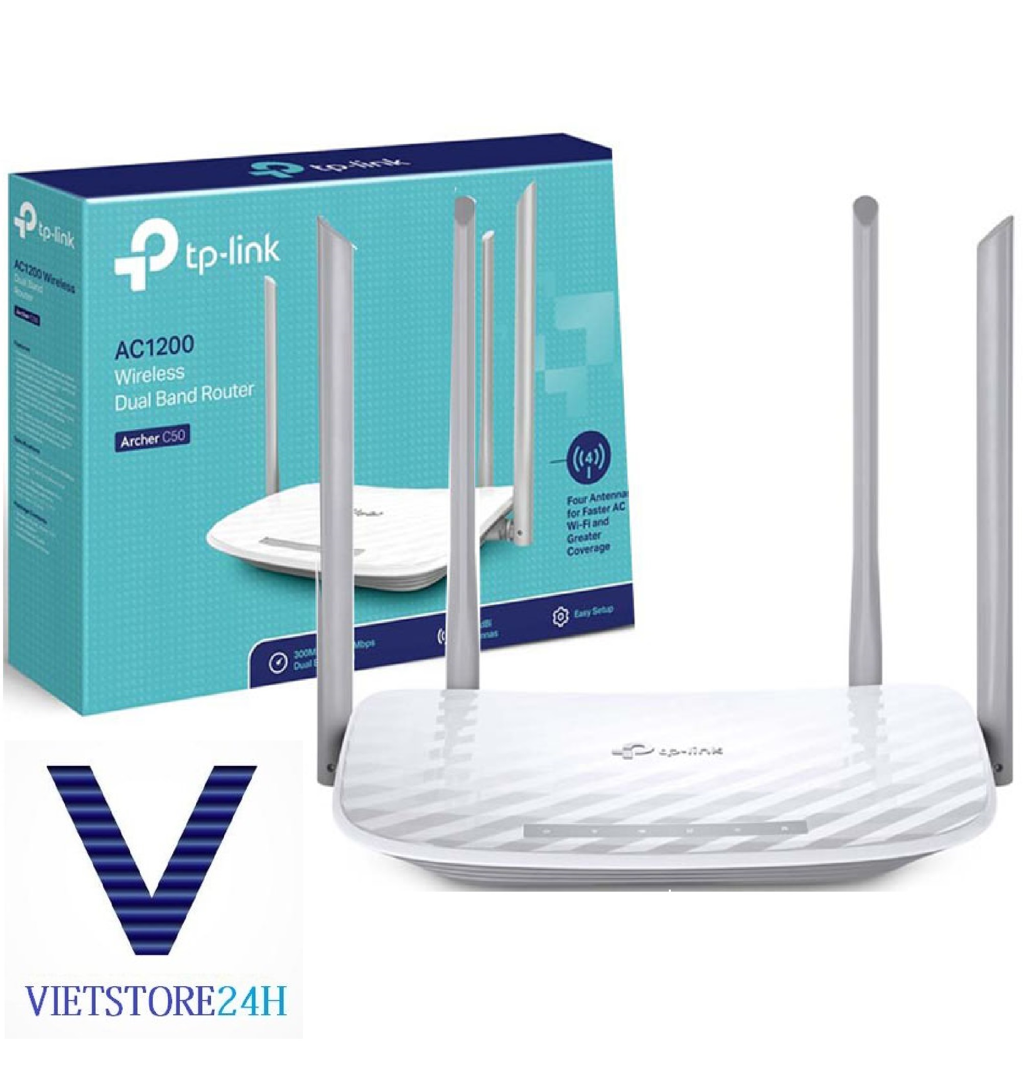 Phát WIFI TP-LINK Archer C50 Wireless AC1200
