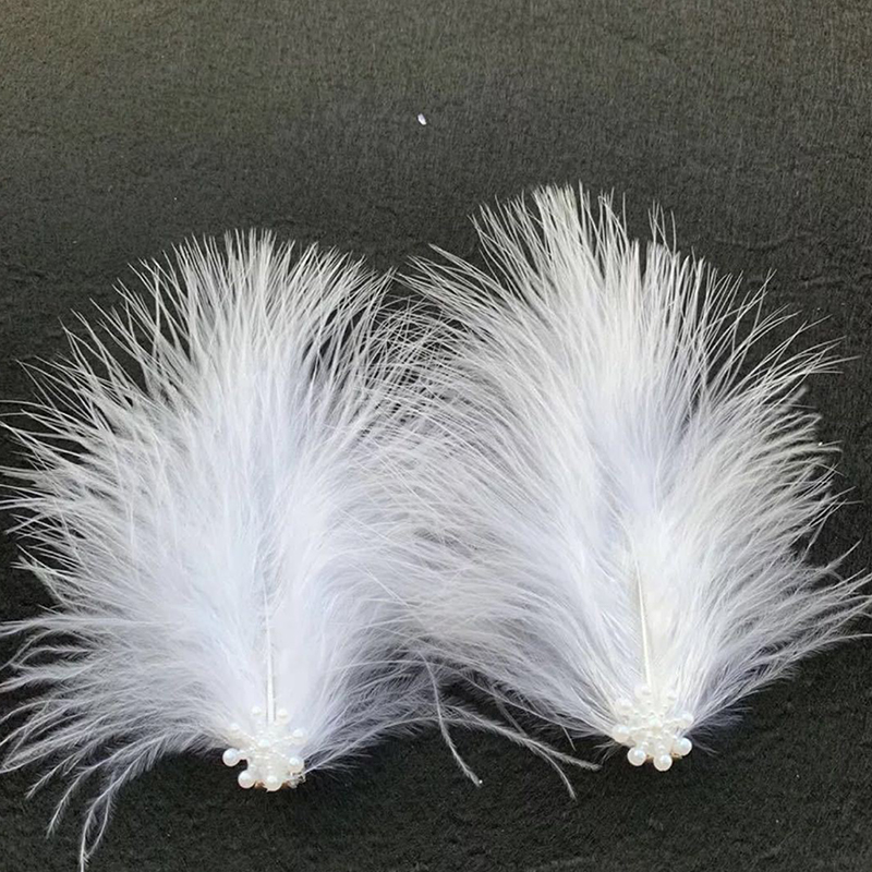 2pcs%20Fairy%20White%20Feather%20Hair%20Clip%20Headdress%20Wedding%20For%20women%20Girls%20Daily%20Personality%20Sweet%20Feather%20Barrettes%20Hair%20Accessories%20-%20Image%205