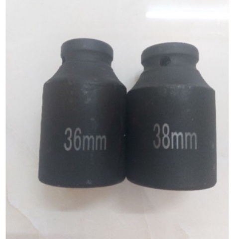 Đầu tuýp khẩu mở lồng máy giặt và mở nồi xe ga size 36-38mm. chân lỗ 1/2 gắn trực tiếp máy bắn bulong