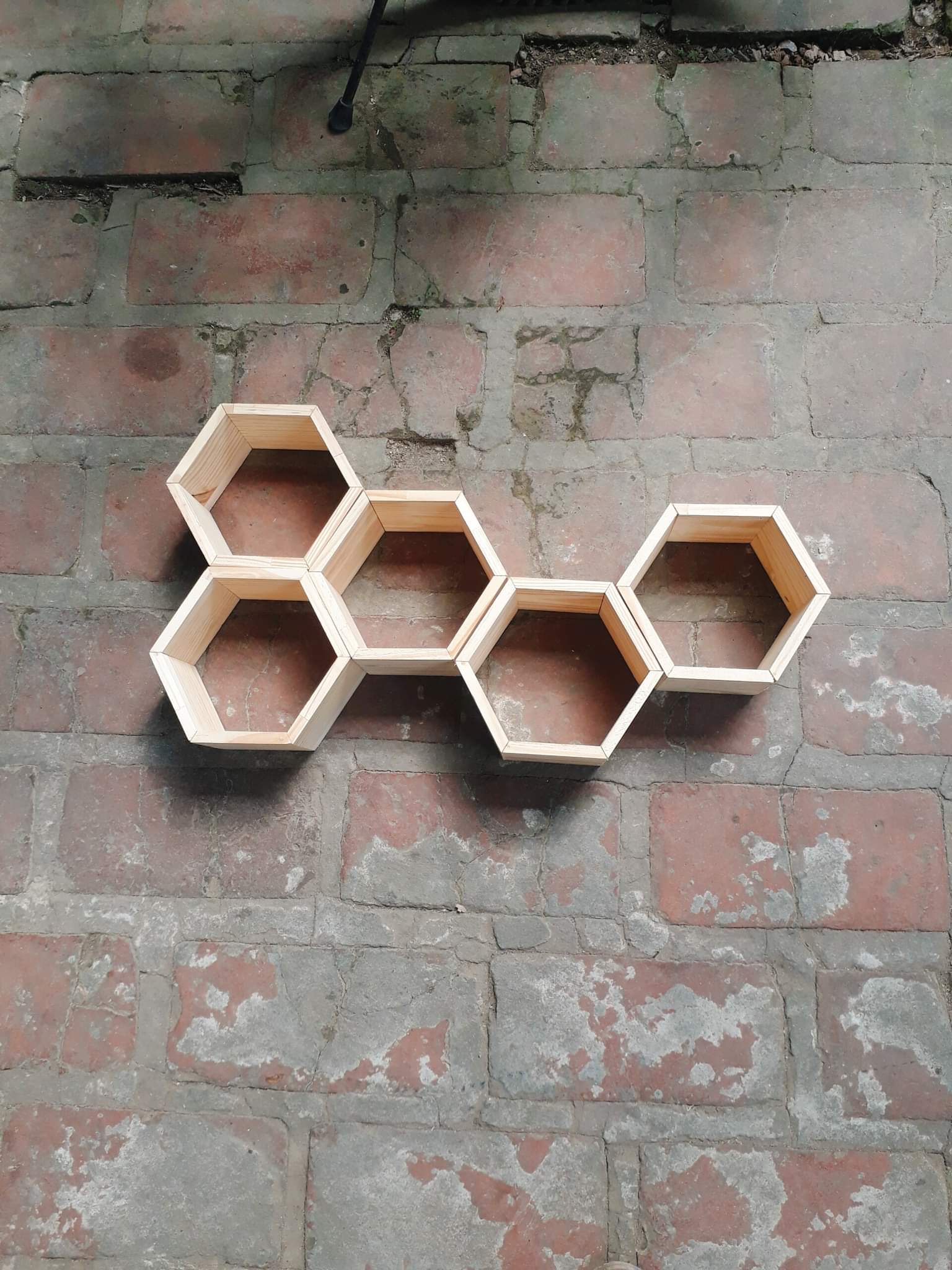 kệ tổ ong gỗ tự nhiên