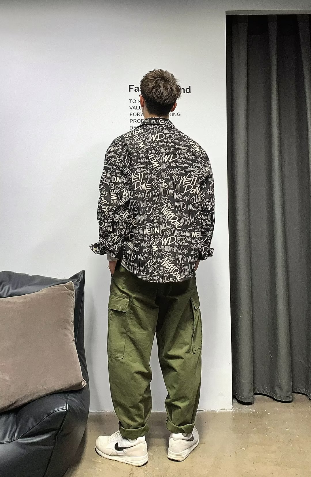 Harajuku style Korean style style loose jacket